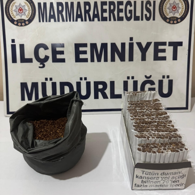 Tekirdağ'da evinde uyuşturucu ele geçirilen zanlı tutuklandı
