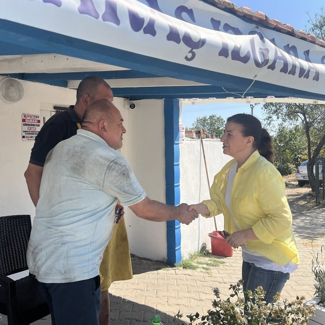 AK Parti Edirne Milletvekili Aksal, Enez'de ziyaretlerde bulundu