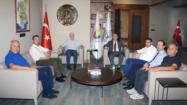 TKDK Adana-Mersin Koordinatörü Beytullah Uygur, Adana Ticaret Borsasını ziyaret etti