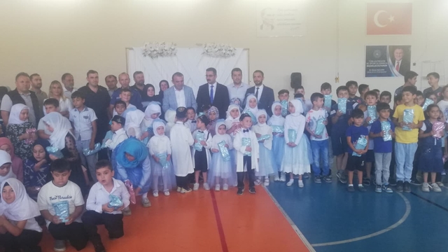 Hanönü'de yaz Kur'an kursu kapanış programı düzenlendi