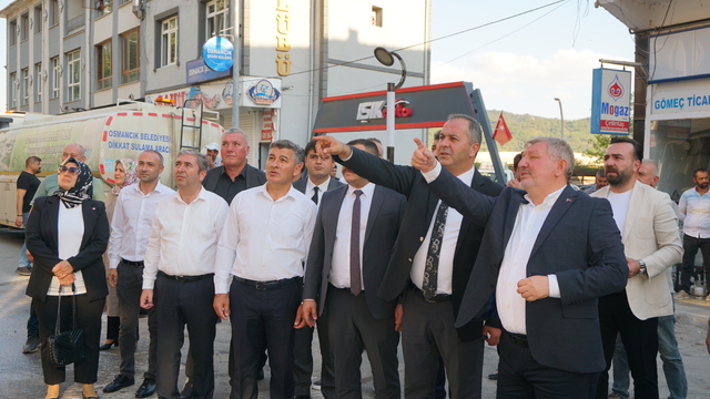 Osmancık'ta İbriktar Hazretleri Türbesi alanındaki eski binaların yıkımına başlandı