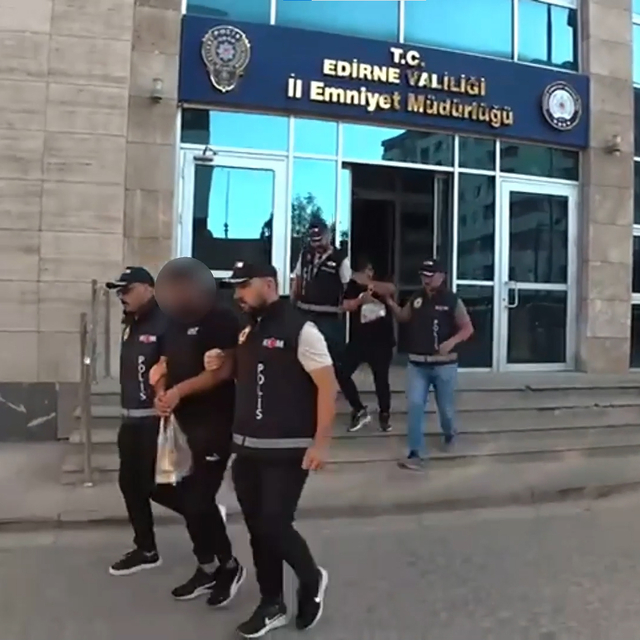 Edirne'de tefecilik operasyonu; 2 tutuklama