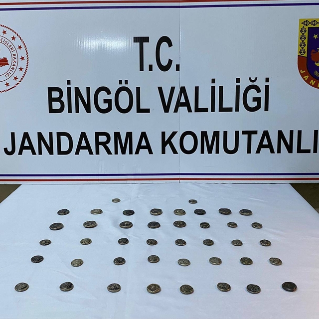 Bingöl'de 42 sikke ele geçirildi