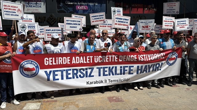 Memur-Sen Karabük Şubesinden kamu toplu sözleşmesine ilişkin açıklama