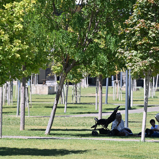 Gaziantep'te sıcak hava etkisini sürdürüyor