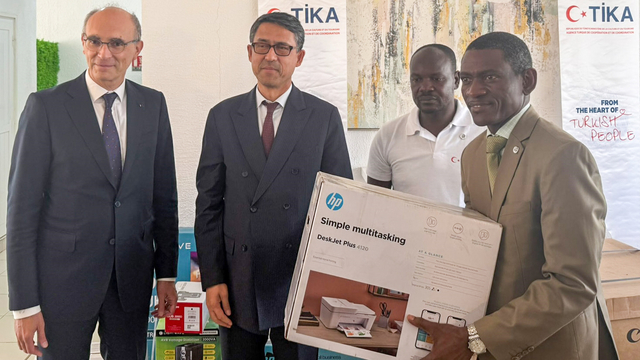 Gabon'da mesleki eğitim altyapısına TİKA'dan destek