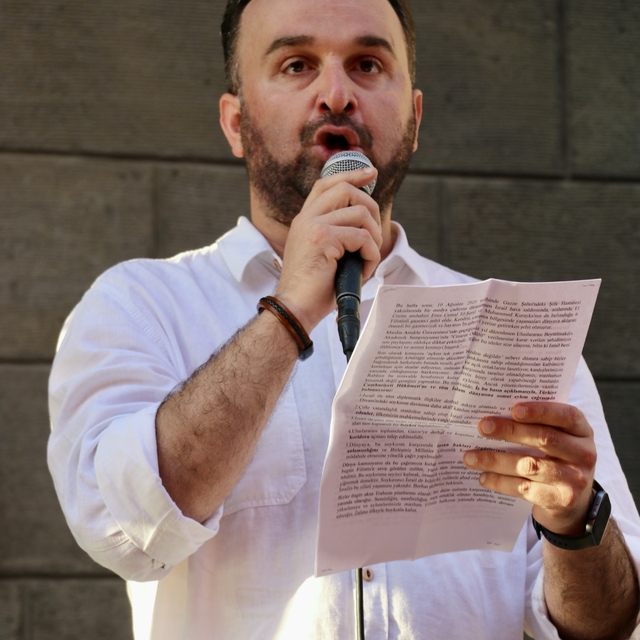 Trabzon'da Filistin'e destek yürüyüşü düzenlendi