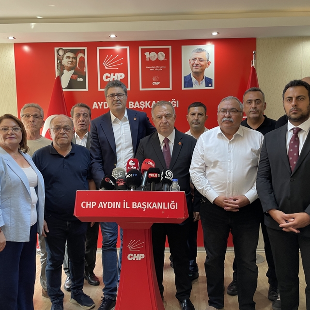 CHP Genel Başkan Yardımcıları Zeybek ve Aytekin, Aydın'da değerlendirme top...