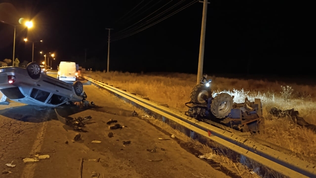 Malatya'daki trafik kazasında 3 kişi yaralandı