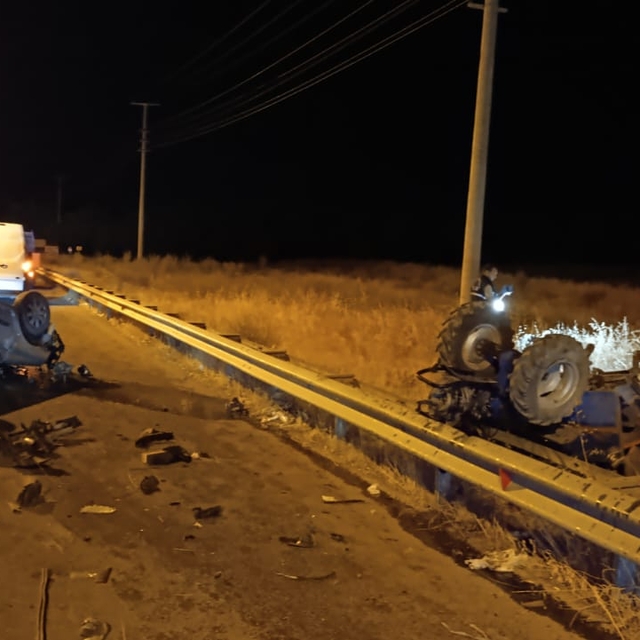 Malatya'daki trafik kazasında 3 kişi yaralandı