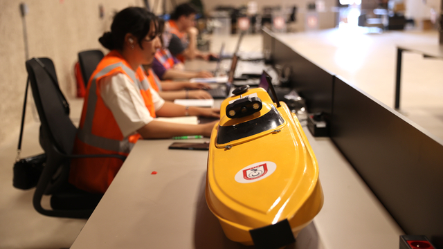 Nevşehir'de patlayıcı taşıyabilen ve su altında keşif yapabilen kamikaze bot geliştirildi