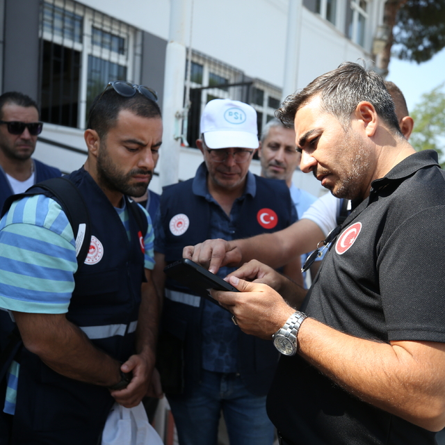 Sındırgı'da hasar tespit çalışmaları sürüyor