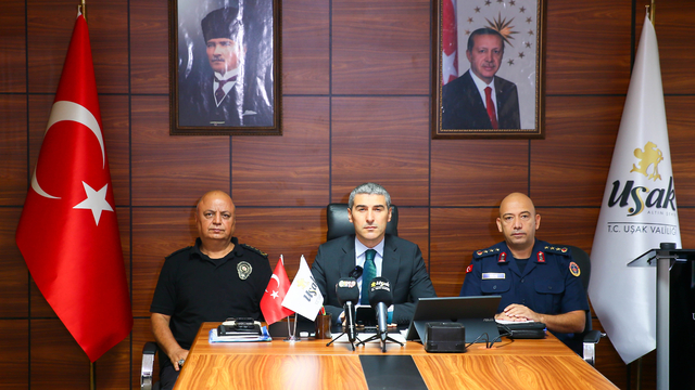 Uşak'ta 1 Haziran'dan bu yana 120 yangın çıktı