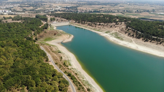 Bolu'daki Gölköy Barajı'nda 4 aylık su kaldı