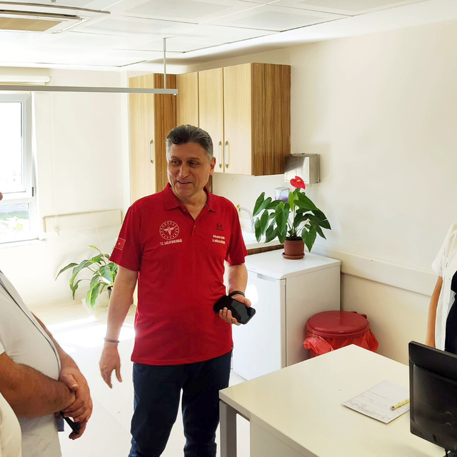 Gaziantep İl Sağlık Müdürü Şahin, Araban'da sağlık hizmetlerini inceledi