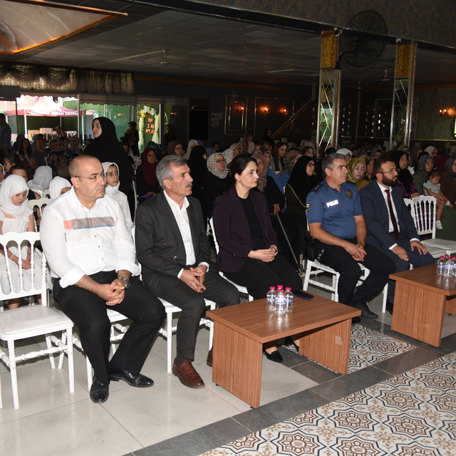 Bahşılı yaz Kur'an kursları kapanış programı düzenlendi