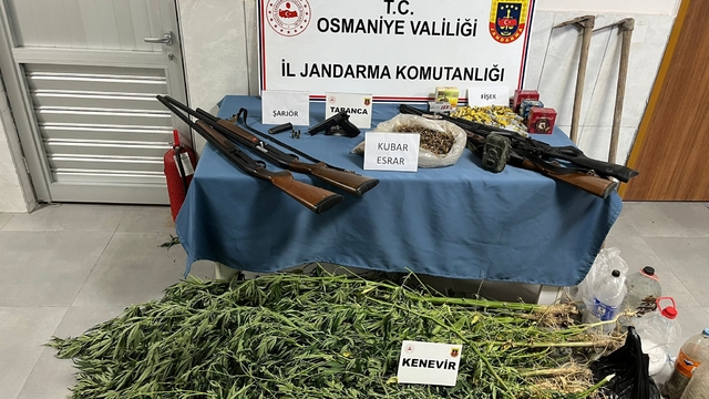 Osmaniye'de uyuşturucu operasyonunda 1 şüpheli yakalandı