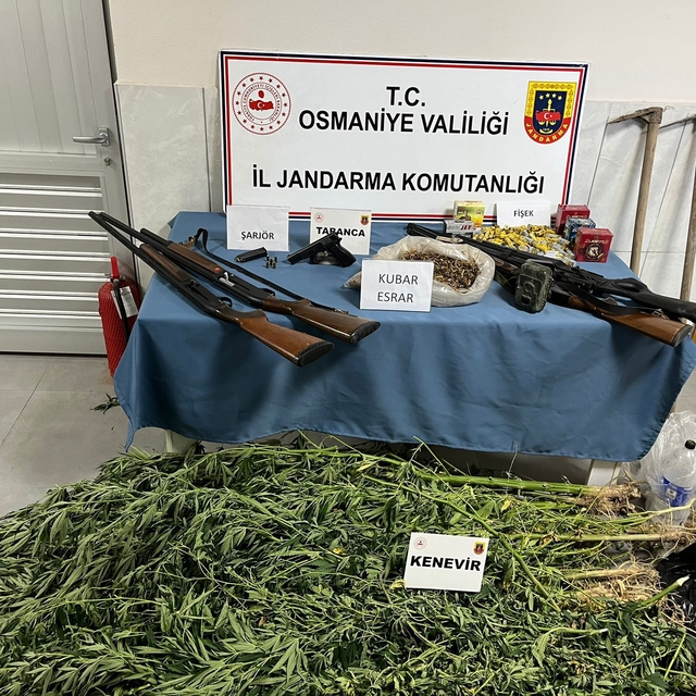 Osmaniye'de uyuşturucu operasyonunda 1 şüpheli yakalandı