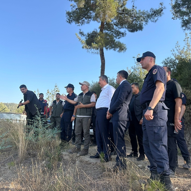 Osmaniye'de orman yangını (2)