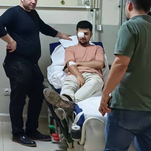 Gözüne çivi saplanan işçi görme yetisini kaybetti