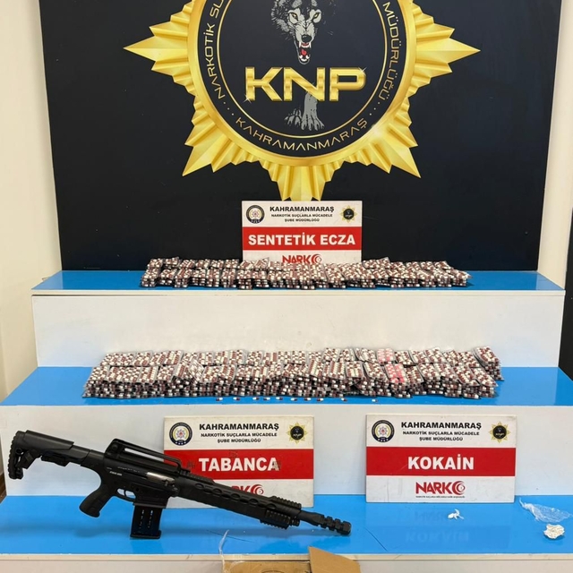 Kahramanmaraş'ta uyuşturucu ticareti yapan zanlı tutuklandı