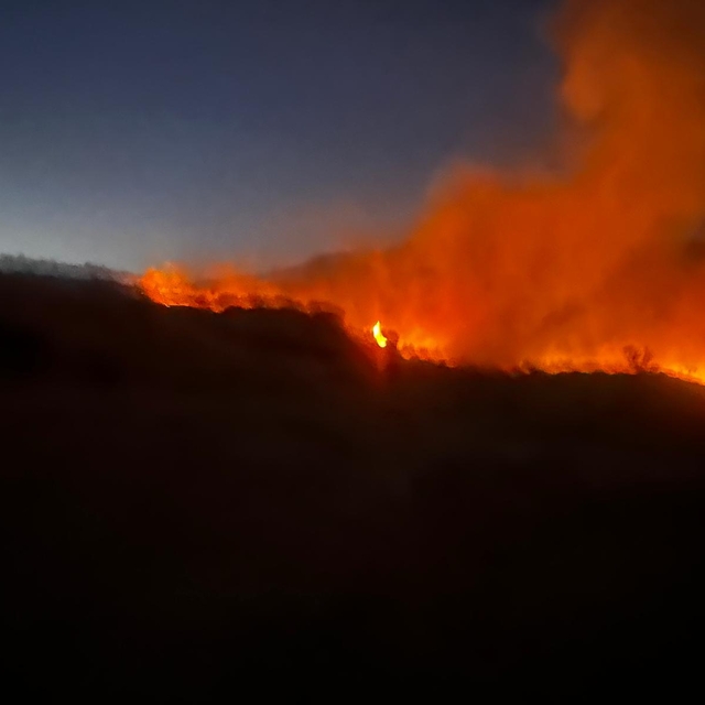 Diyarbakır'da çıkan örtü yangını, 3 saatte söndürüldü