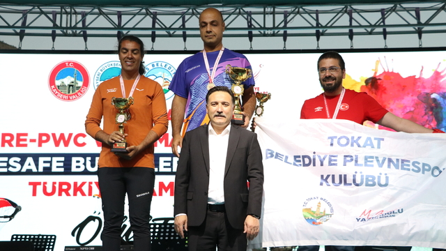 Kayseri'de düzenlenen Türkiye Yamaç Paraşütü Şampiyonası tamamlandı