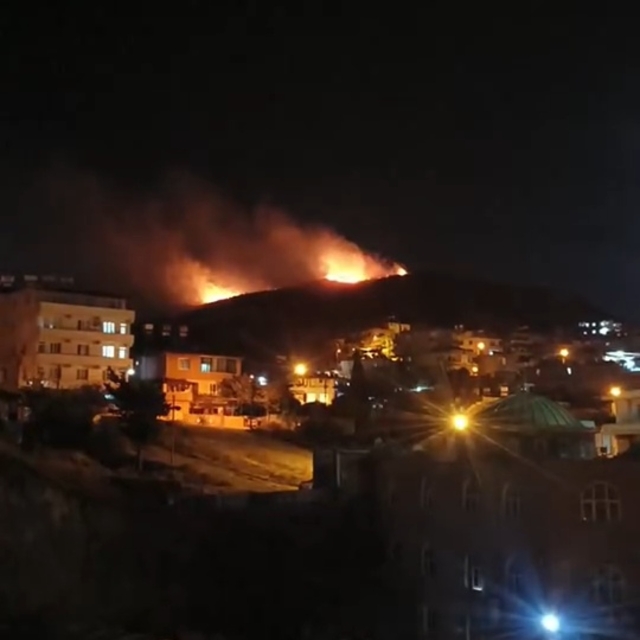 Hatay'da orman yangını ikinci gününde; havadan müdahale başladı (5)