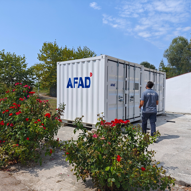 Sakarya'ya 4 afet konteyneri kuruldu
