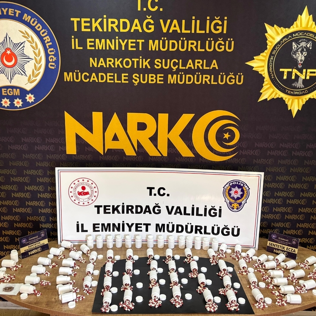 Tekirdağ'da uyuşturucu operasyonunda yakalanan 6 şüpheli tutuklandı