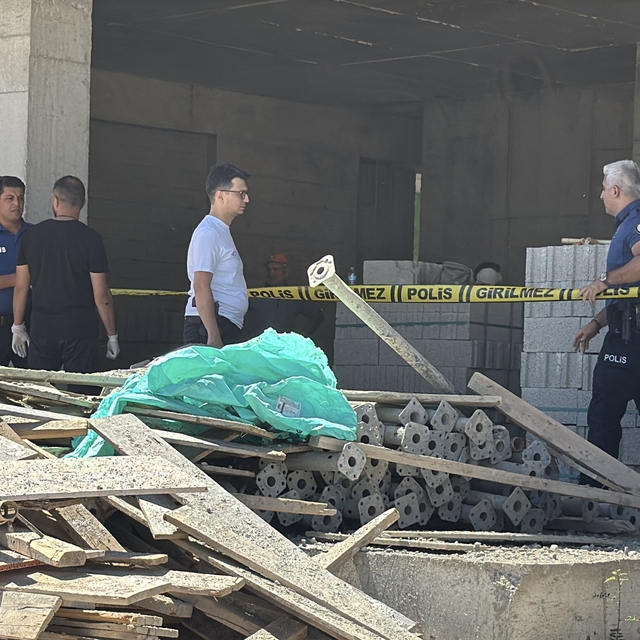 Erzurum'da inşaatın 3. katından düşen işçi öldü