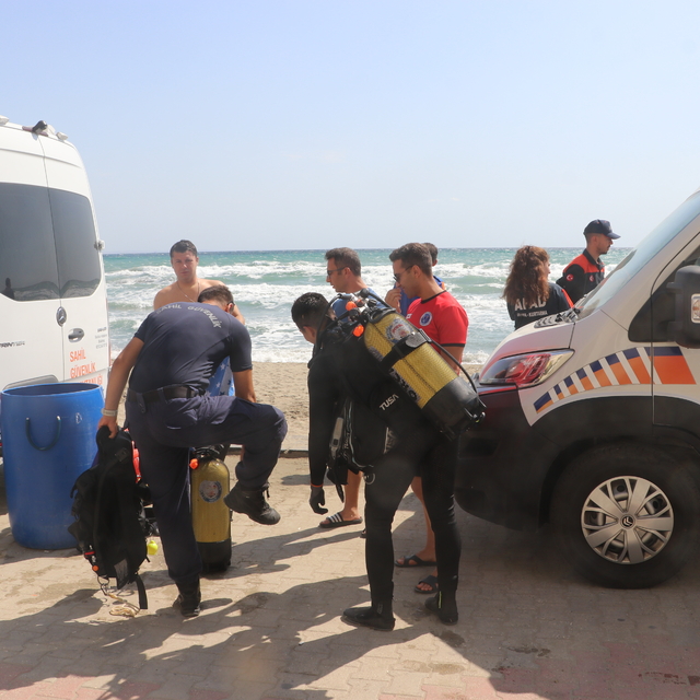 Tekirdağ'da denizde kaybolan kişiyi arama çalışmaları sürüyor