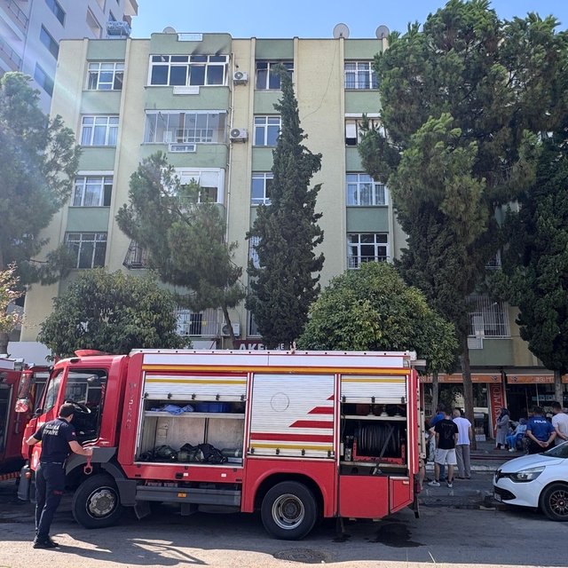 Adana'da evde çıkan yangın söndürüldü