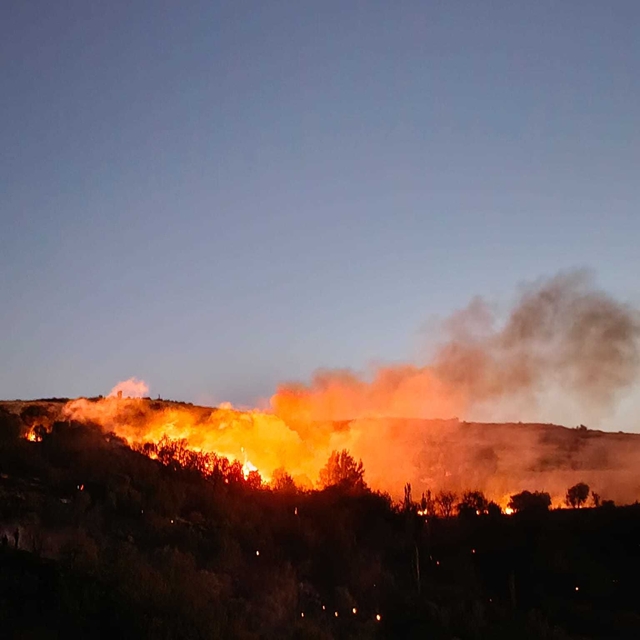 5 saatte söndürülen yangında 150 dönüm orman yandı