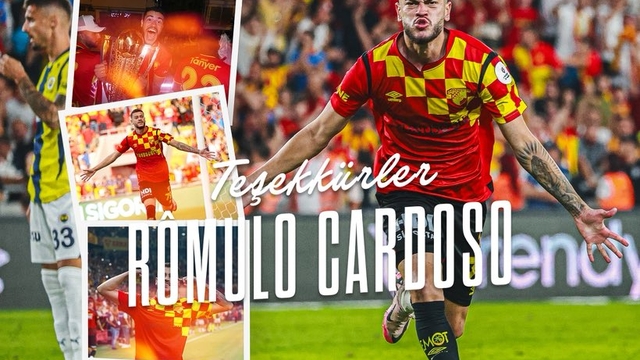Göztepe'de Romulo'dan veda mesajı