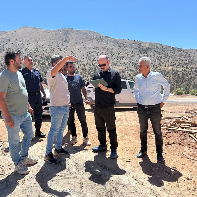 Doğanşehir Kaymakamı Sungur'dan deprem konutlarına inceleme