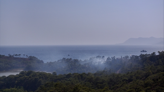 GÜNCELLEME - Fethiye'deki orman yangını kontrol altına alındı