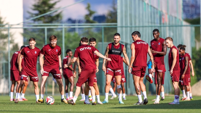 Trabzonspor'da Kasımpaşa mesaisi sürüyor
