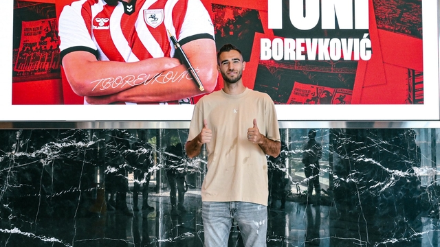 Samsunspor, Hırvat defans oyuncusu Toni Borevkovic ile sözleşme imzaladı