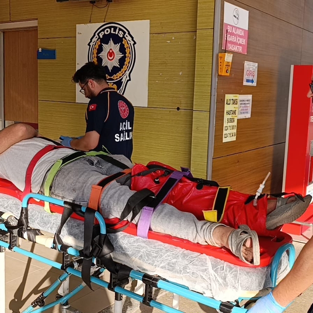 Çekiçli saldırıda yaralandı