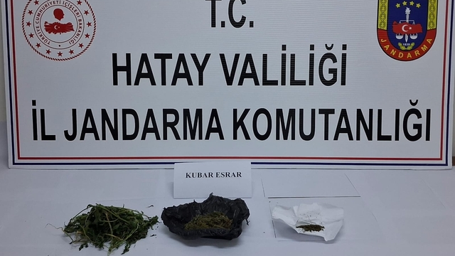 Hatay'da uyuşturucu operasyonunda 1 şüpheli yakalandı