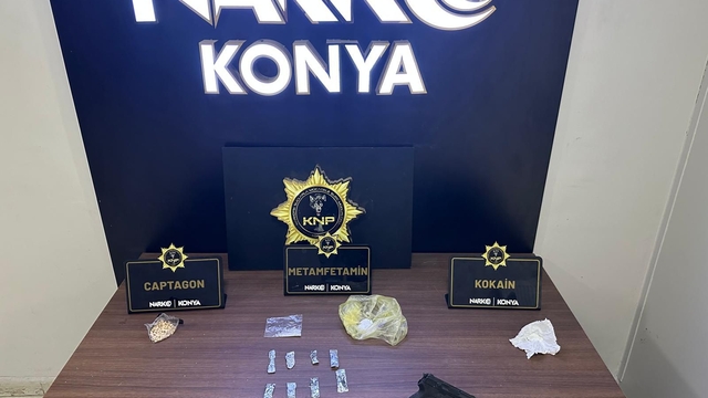 Konya'da uyuşturucu operasyonlarında 74 kişi tutuklandı