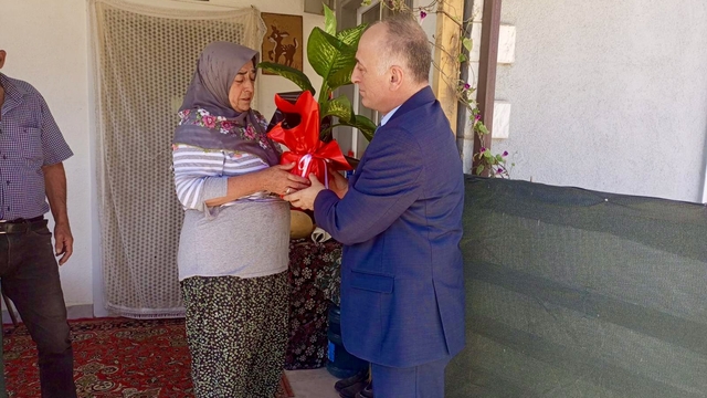 Eskişehir İl Tarım ve Orman Müdürü Çil'den orman şehidi Kocaman'ın ailesini ziyaret