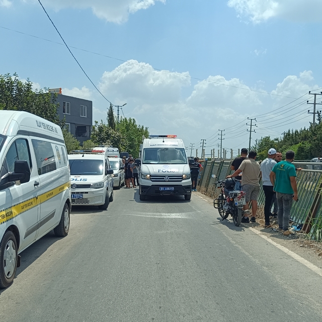 Adana'da sulama kanalında erkek cesedi bulundu