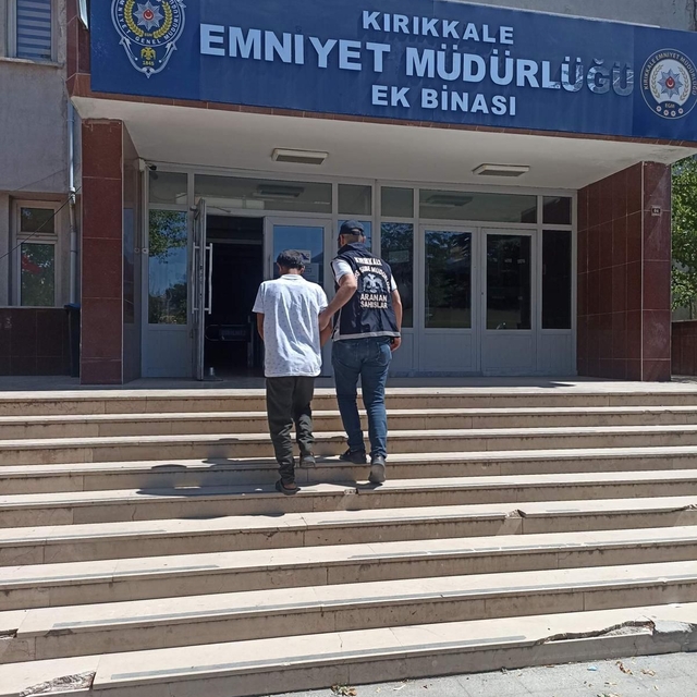 Kırıkkale'de cezaevi firarisi hükümlü yakalandı