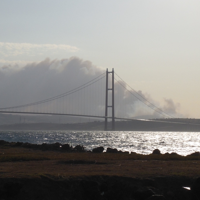 GÜNCELLEME 3 - Çanakkale Gelibolu'da ormanlık alanda çıkan yangına müdahale...