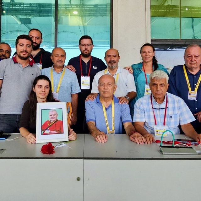 TSYD Bursa Şubesi'nin vefat eden önceki dönem genel sekreteri Engin Aksöz a...