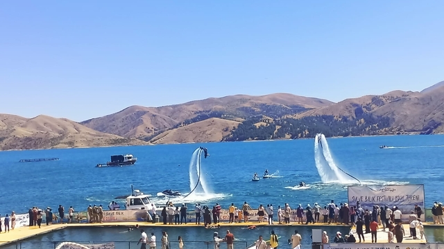 Elazığ'da "5. Keban Su ve Balık Festivali" devam ediyor