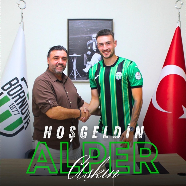 Bornova 1877 Alper Aşkın'ı aldı