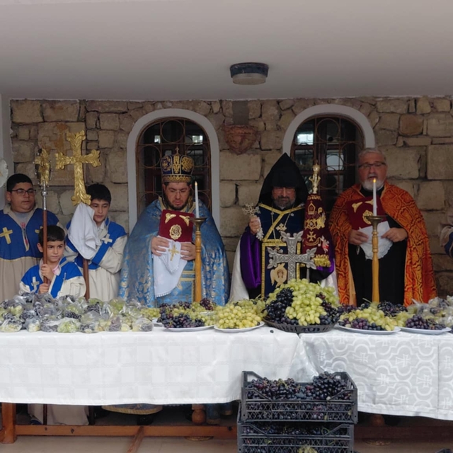 Hatay'da "Meryem Ana Yortusu" ve "Üzüm Bayramı" kutlandı